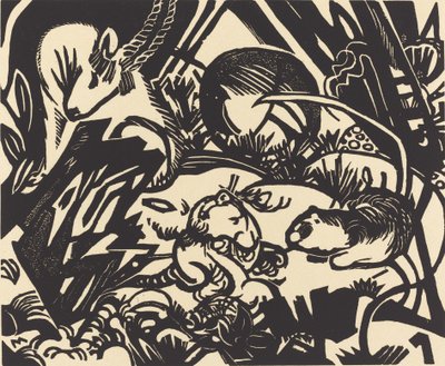 Leyenda animal de Franz Marc