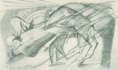Apareamiento del corzo de Franz Marc