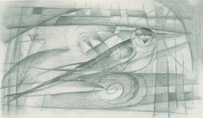 Una golondrina de Franz Marc