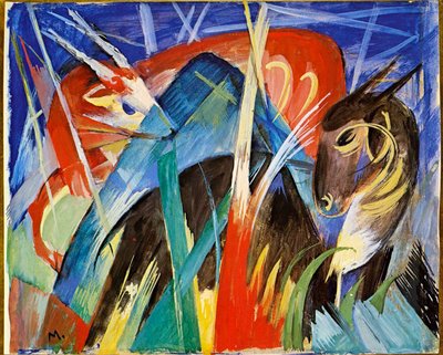 Animales de hadas de Franz Marc