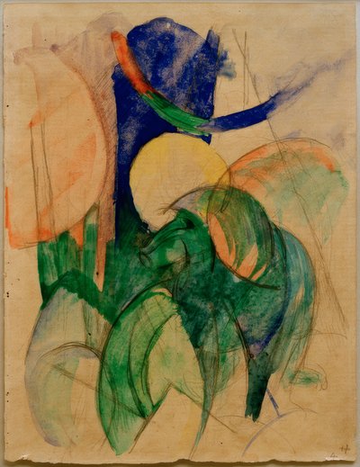 Mandril de Franz Marc