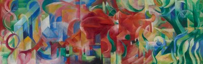 Formas de juego de Franz Marc