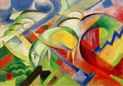 Oveja de Franz Marc