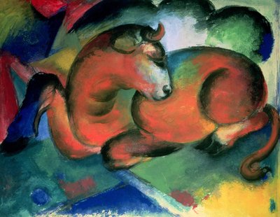 El Toro Rojo de Franz Marc
