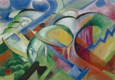 La oveja de Franz Marc
