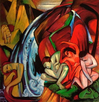 La cascada de Franz Marc