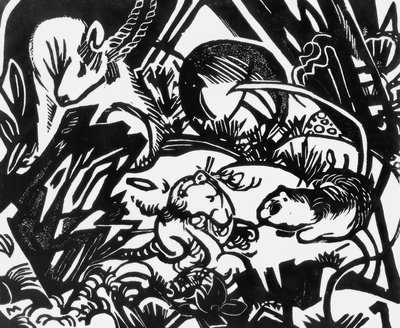 Leyenda de animales de Franz Marc