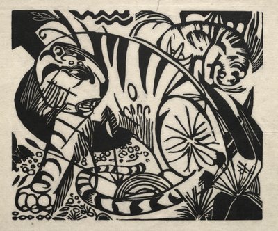 Tigre de Franz Marc