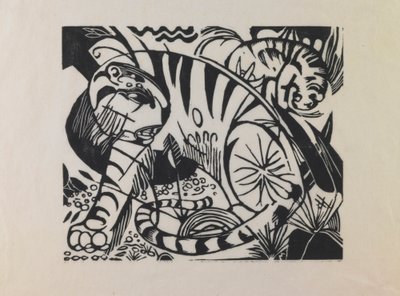 Tigre de Franz Marc