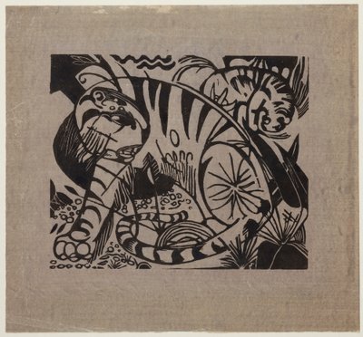 Tigre de Franz Marc