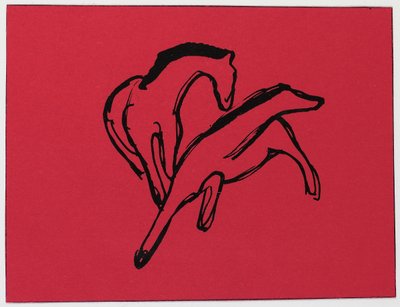 Dos caballos de Franz Marc
