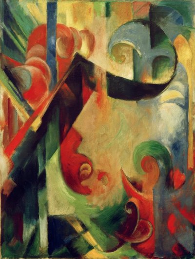 Formas rotas de Franz Marc