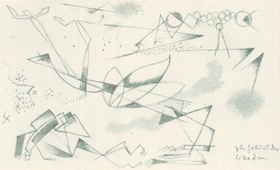 El nacimiento de las cigarras de Franz Marc
