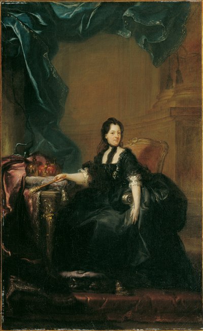 Emperatriz María Teresa vestida de viuda de Franz Messmer