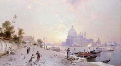 Santa María de la Salud, Venecia: Santa Maria della Salute, Venecia de Franz Richard Unterberger