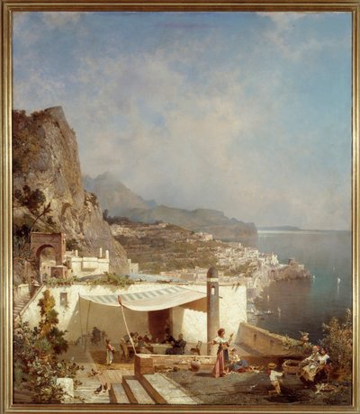 La bahía de Nápoles de Franz Richard Unterberger