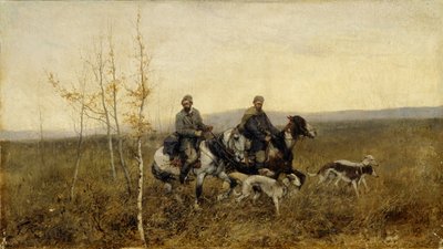 Los Cazadores, 1881 de Franz Roubaud