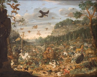 La Tierra después de la Caída del Hombre de Franz Rösel von Rosenhof