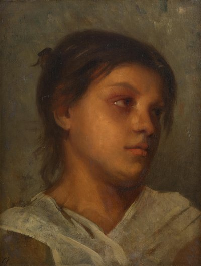 Retrato de una niña de Franz Rumpler