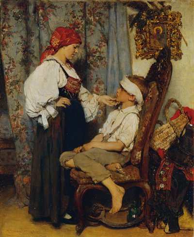 el pequeño paciente de Franz Rumpler