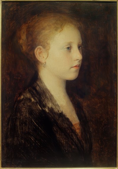 Cabeza de niña de Franz Rumpler