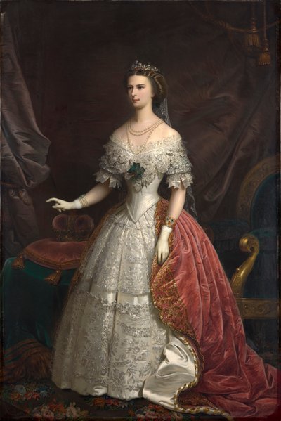Retrato de Isabel de Baviera de Franz Russ the Younger