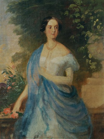 Clotilde Princesa Dietrichstein de Franz Schrotzberg