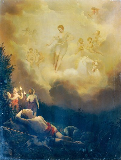 Diana y Endymion de Franz Schrotzberg
