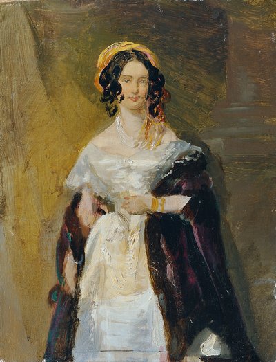 Eleonore Schrotzberg, de soltera Stohl, la primera esposa del artista de Franz Schrotzberg