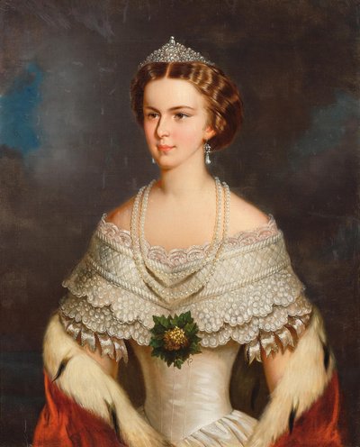 Retrato de Isabel de Baviera de Franz Schrotzberg