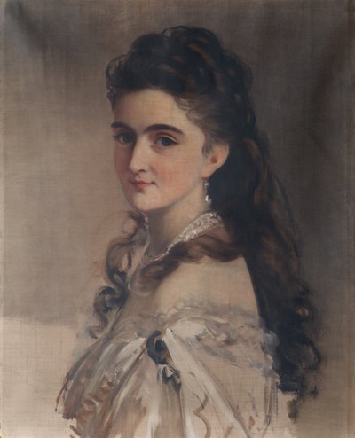 Sidonie Schrotzberg, de soltera Stohl, la segunda esposa del artista de Franz Schrotzberg