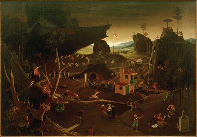 F. Sedlacek, Paisaje de Franz Sedlacek