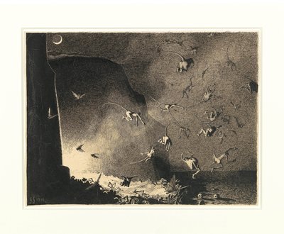 Hell Gate, 1916 de Franz Sedlacek