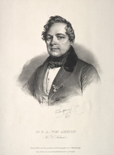 Dr. Friedrich August von Ammon de Franz Seraph Hanfstaengl