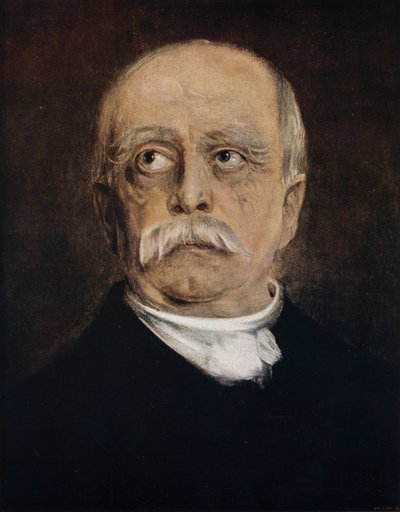 Otto von Bismarck, estadista prusiano y canciller de Alemania de Franz Seraph von (after) Lenbach