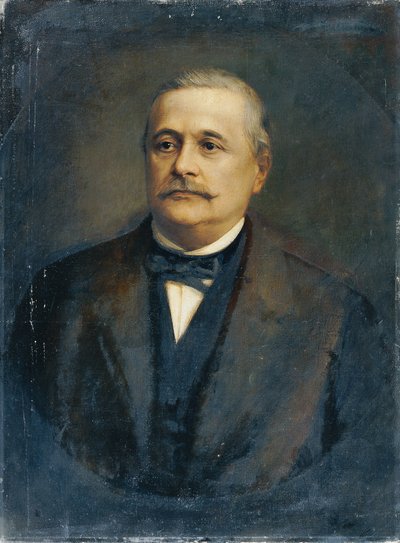 El Consejero Imperial y miembro del Reichstag, Isaac Rubinstein de Franz Seraph von Lenbach