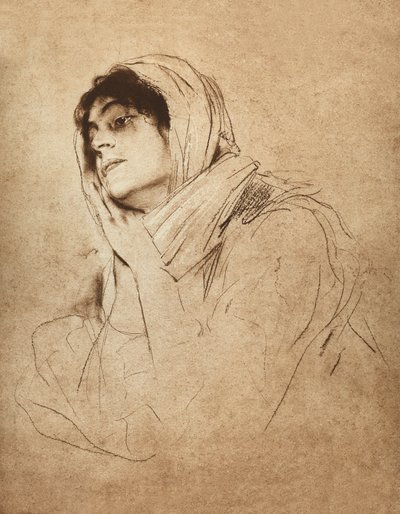 Eleonora Duse de Franz Seraph von Lenbach