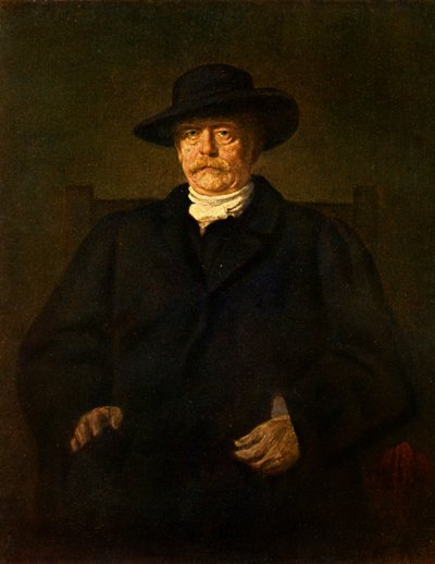 Retrato de Otto von Bismarck de Franz Seraph von Lenbach