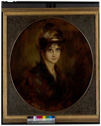 Retrato de una princesa Aldobrandini de Franz Seraph von Lenbach