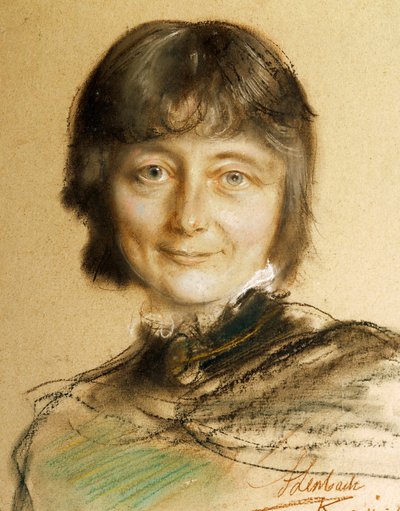 Retrato de Nina Hagerup de Franz Seraph von Lenbach