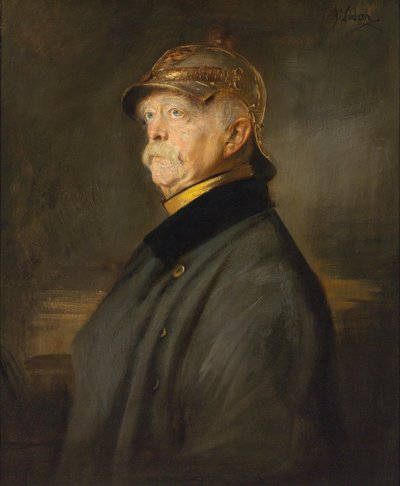 Retrato de Otto von Bismarck de Franz Seraph von Lenbach