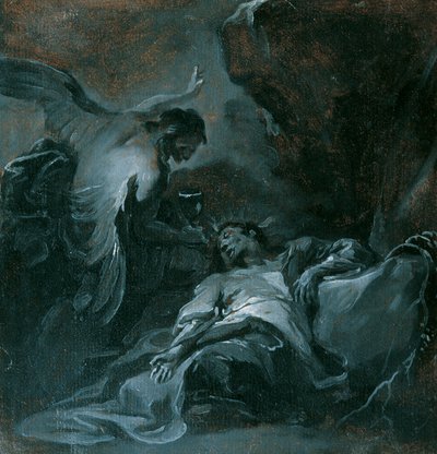 Cristo en el Monte de los Olivos (II) de Franz Sigrist d. Ä.