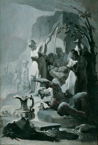 El milagro de la fuente Moisés de Franz Sigrist d. Ä.