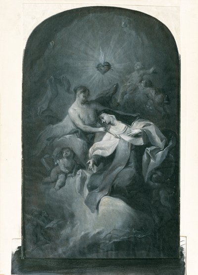 Proyecto para un altar de Teresa de Franz Sigrist d. Ä.