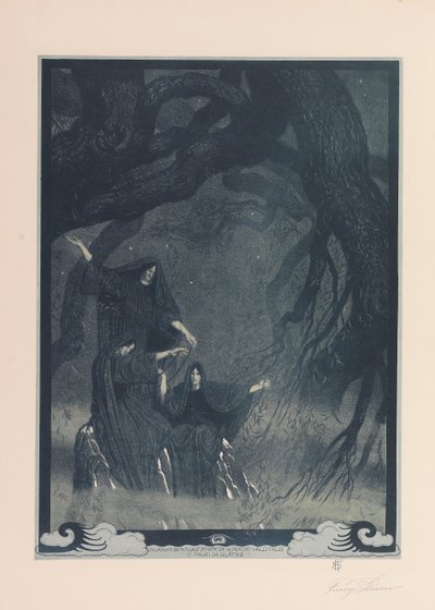 El Anillo del Nibelungo, 1914 de Franz Stassen