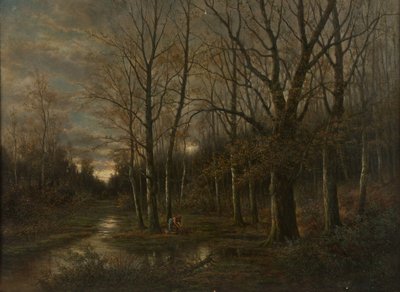 Au paisaje cerca de Lundenburg de Franz Stephan Paschinger