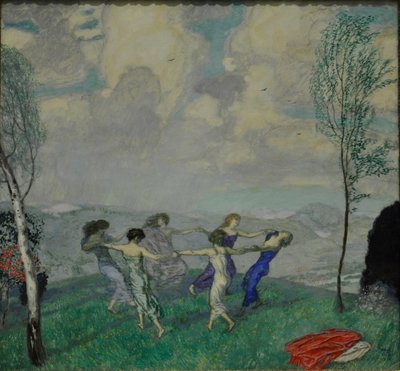 Danza en Círculo, 1910 de Franz Stuck Ritter von