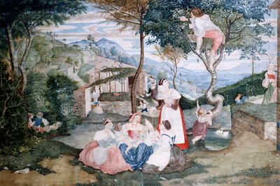 Escena de vida rural de Franz Theobald Horny