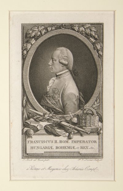 Francisco II. ROM. Emperador de Bohemia y Rey de Hungría de Franz Valentin Durmer