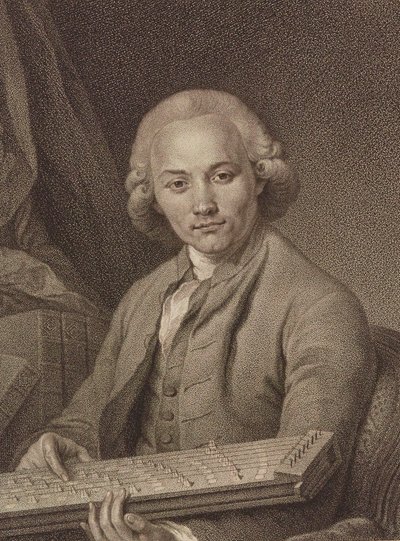 Retrato del organista y compositor Georg Joseph Vogler 1749-1814, c. 1795 de Franz Valentin Durmer